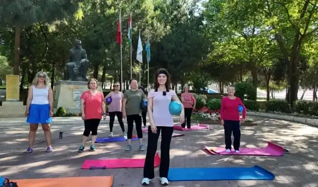 AÇIK HAVADA SPORLA GÜNE ENERJİK BAŞLANGIÇ