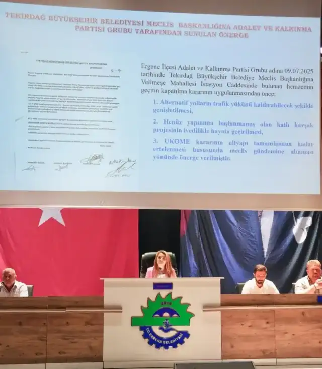 KATLI KAVŞAK PROJESİ TEKİRDAĞ BÜYÜKŞEHİR BELEDİYESİNİN SORUMLULUĞUNDADIR!