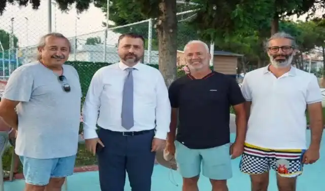 Şarköy Tenis Turnuvasına Ziyaret