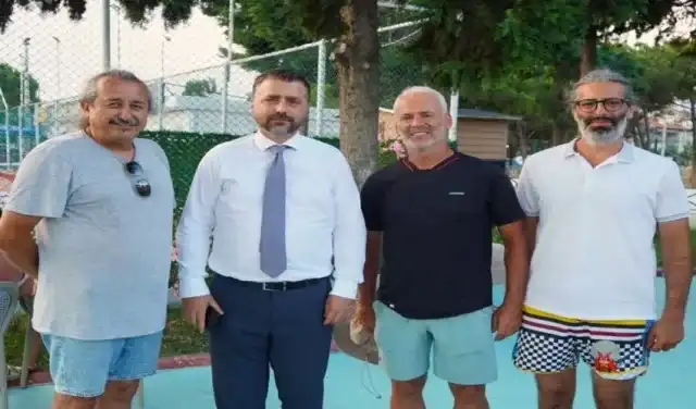 Şarköy Tenis Turnuvasına Ziyaret