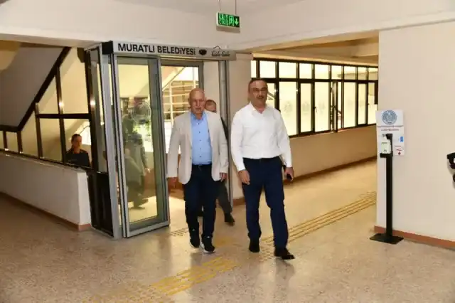 Vali Soytürk Muratlı Belediyesini Ziyaret Etti