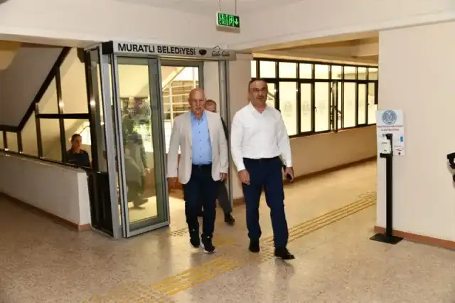 Vali Soytürk Muratlı Belediyesini Ziyaret Etti